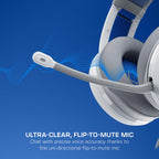 Turtle Beach Atlas 200 Wired Gaming Headset for PS5 and PS4 White Officially Licensed PlayStation Over-Ear Headphones with Microphone