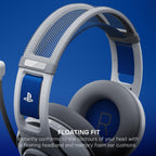 Turtle Beach Atlas 200 Wired Gaming Headset for PS5 and PS4 White Officially Licensed PlayStation Over-Ear Headphones with Microphone