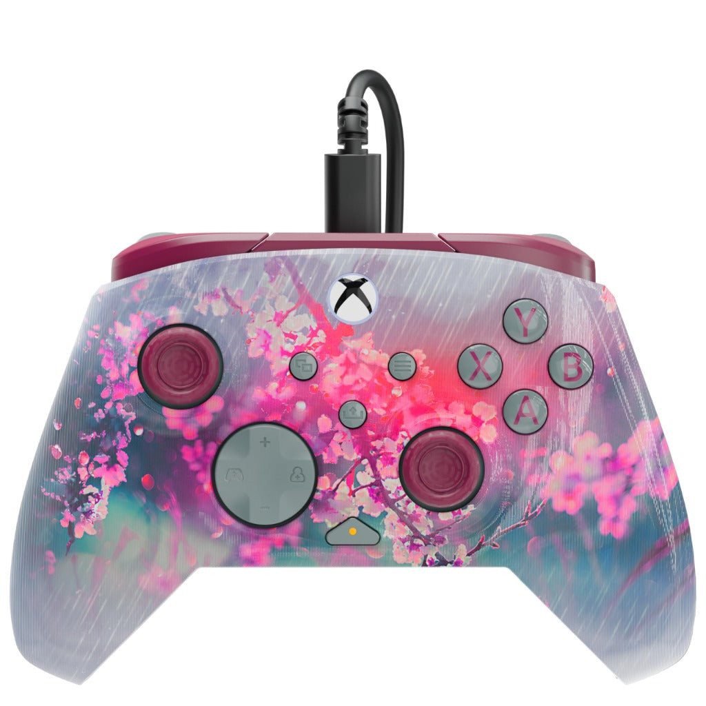 Turtle Beach Rematch Advanced Wired Gaming Controller for Xbox Series X S Xbox One and PC - Kyoto Bloom Design - Hall Effect Hair Triggers