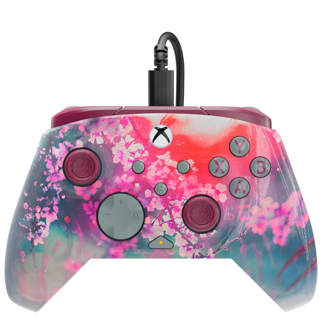 Turtle Beach Rematch Advanced Wired Gaming Controller for Xbox Series X S Xbox One and PC - Kyoto Bloom Design - Hall Effect Hair Triggers