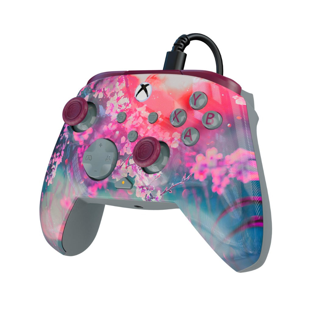 Turtle Beach Rematch Advanced Wired Gaming Controller for Xbox Series X S Xbox One and PC - Kyoto Bloom Design - Hall Effect Hair Triggers
