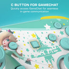 Turtle Beach Rematch Wireless Controller for Nintendo Switch - Rosalina Edition - Officially Licensed Bluetooth Gamepad with Back Buttons