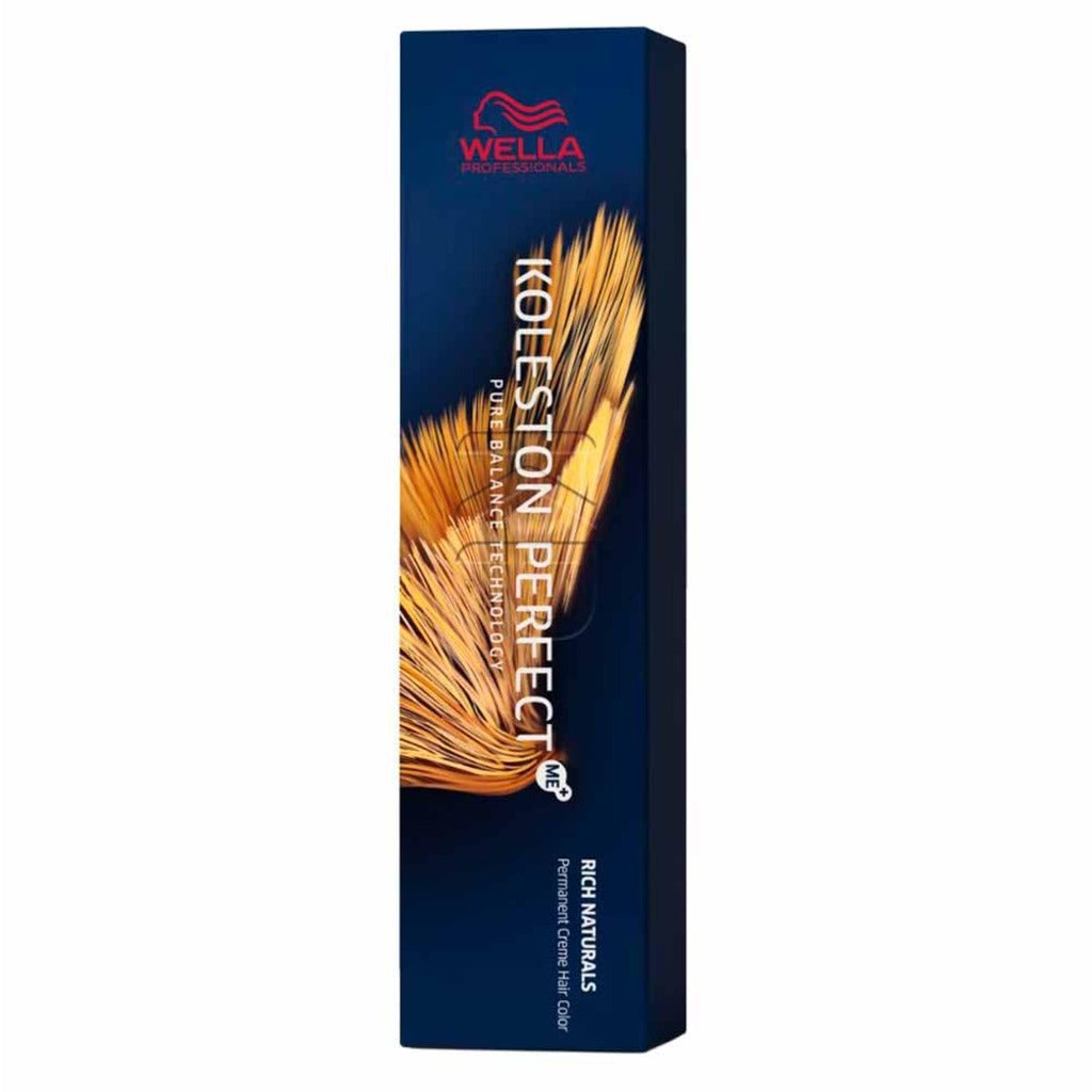 Wella Koleston Perfect Me+ Pure Naturals 60ml Hair Dye - W33/0 Dark Brown Intensive - Permanent Professional Hair Colour Cream