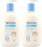 Aveeno Dermexa Daily Emollient Cream 200ml - Triple Oat Complex and Ceramides for Sensitive Dry Skin Prone to Eczema - Soothing Moisturiser - Damaged Box