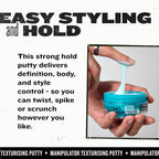 TIGI Bed Head Manipulator Texturising Hair Putty 57g - Strong Hold Matte Finish Hair Styling Product