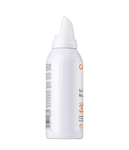 Calypso Sun Protection Mousse SPF30 150ml - 5-Star UVA Water Resistant Vegan Sunscreen for All Skin Types - Damaged Box