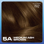 Clairol Nice 'n Easy Crme Permanent Hair Dye 5A Medium Ash Brown Natural Looking Oil Infused