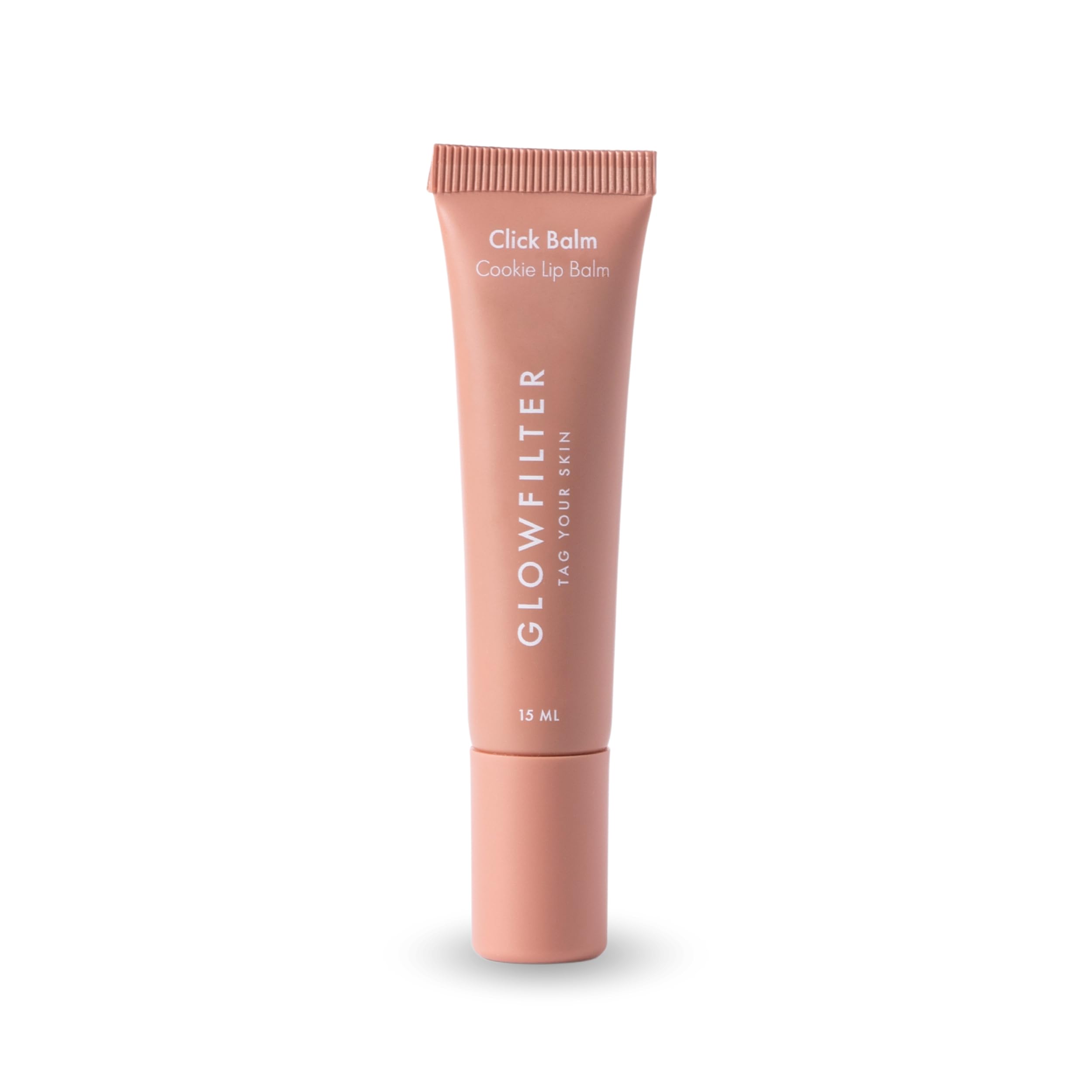 Glowfilter by Marta Lozano Cookie Lip Balm 15ml - Tinted Moisturising Lip Treatment - Vegan Soothing and Repairing Fluid Gloss - Damaged Box