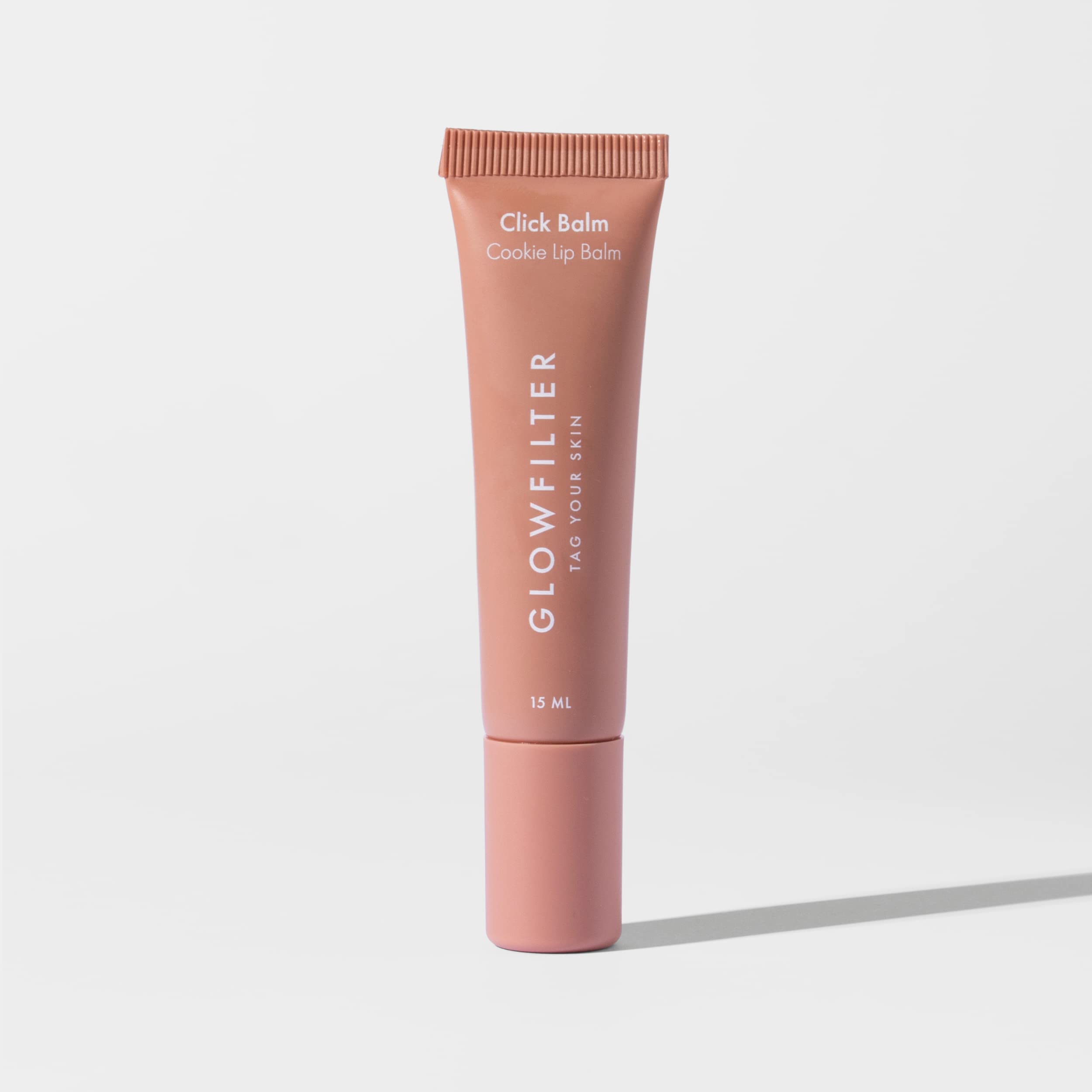 Glowfilter by Marta Lozano Cookie Lip Balm 15ml - Tinted Moisturising Lip Treatment - Vegan Soothing and Repairing Fluid Gloss - Damaged Box