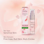ClaRose Hyaluronic Acid Eye Cream with Organic Rose Oil - Anti-Ageing, 30ml