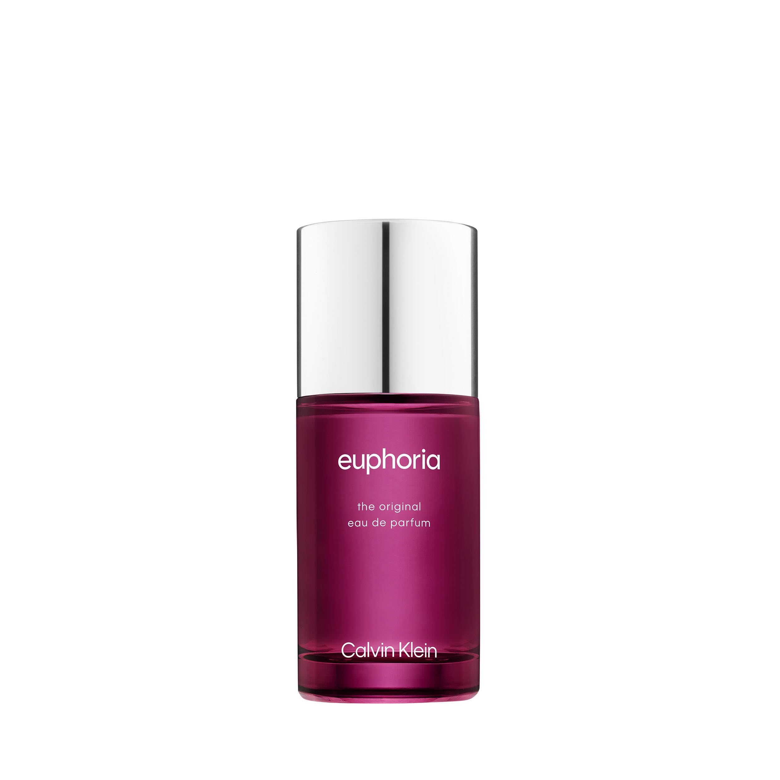 Calvin Klein Euphoria Eau de Parfum for Women 100ml Spray - Chypre Floral Fragrance with Pomegranate and Black Orchid - Very Good