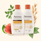 Aveeno Clarify and Shine Conditioner Apple Cider Vinegar Blend 300ml for Oily Hair and Flaky Scalp Sulfate Free Soothing Haircare
