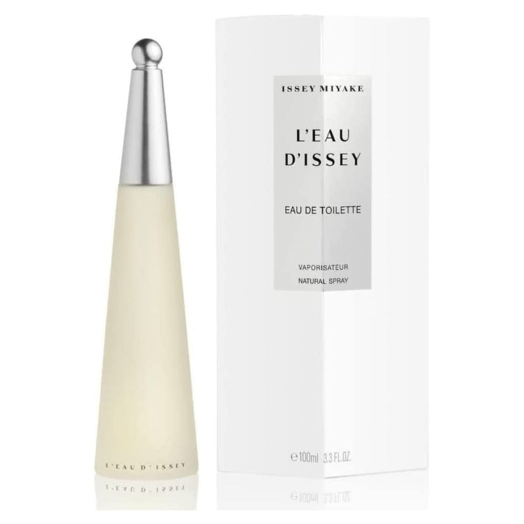 Issey Miyake L'Eau d'Issey Eau de Toilette Women's Perfume Spray Floral Aquatic Fragrance with Rose and Lotus Notes