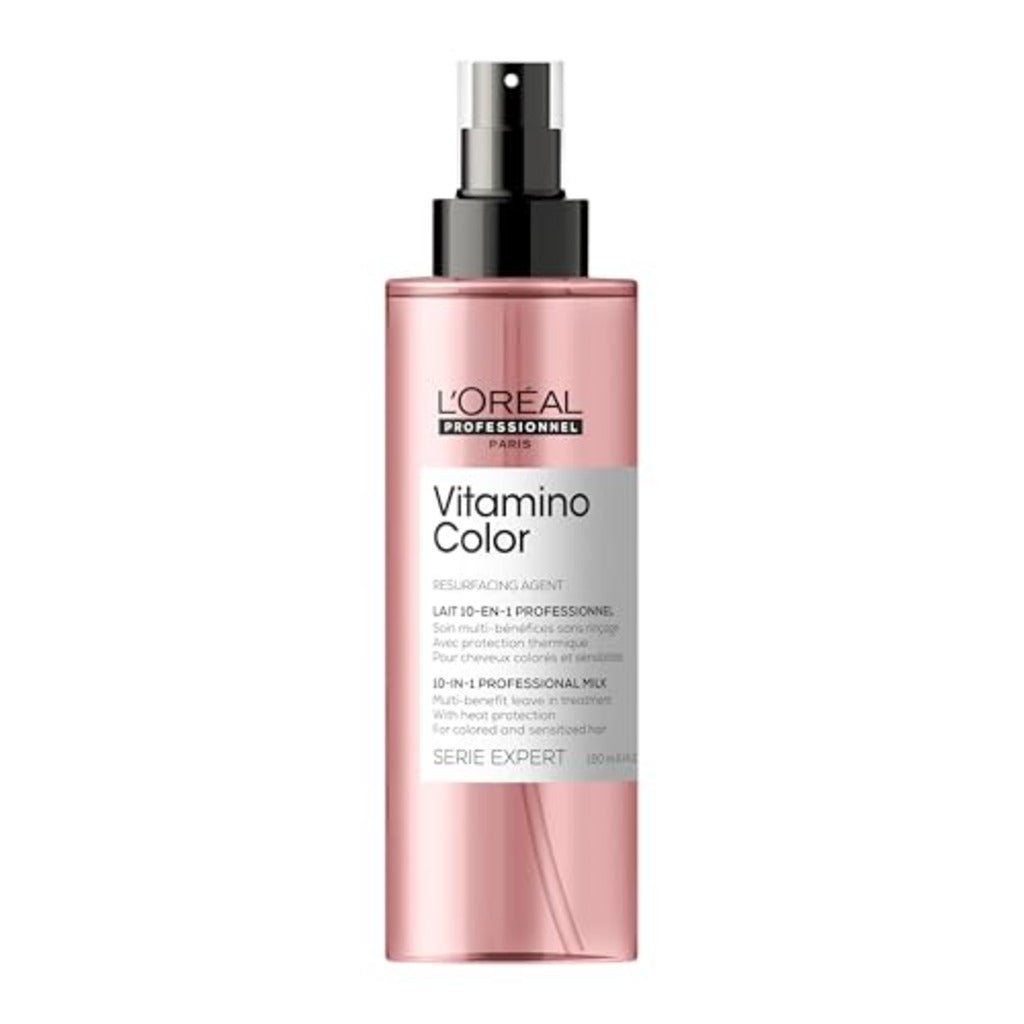 L'Oreal Professionnel Serie Expert Vitamino Color 10-in-1 Multi-Purpose Spray 190ml Leave-In Treatment for Colour Treated Hair