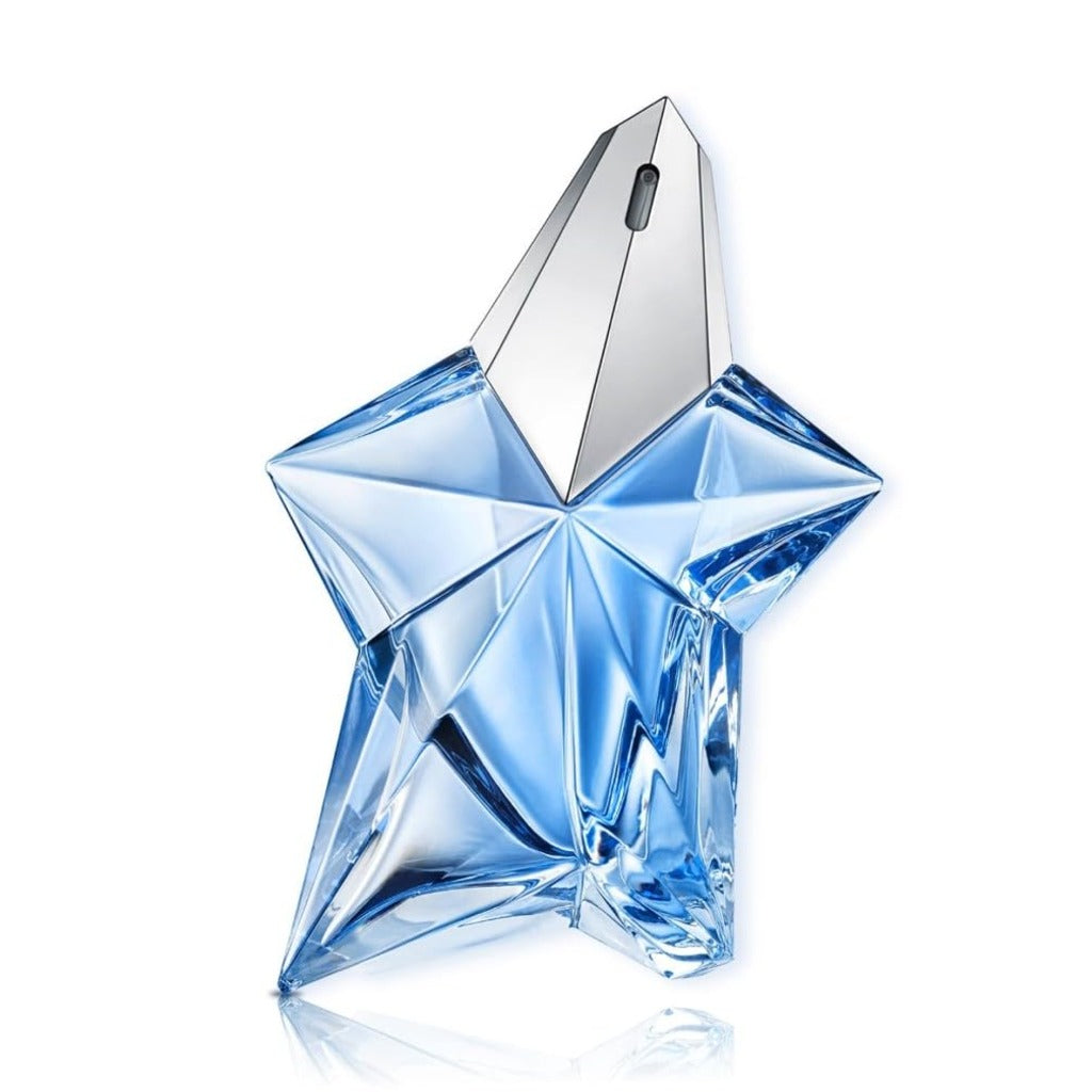 Mugler Angel Eau de Parfum 100ml Refillable Star Bottle Women's Fragrance Ambery Gourmand Perfume with Bergamot Praline and Patchouli - Damaged Box