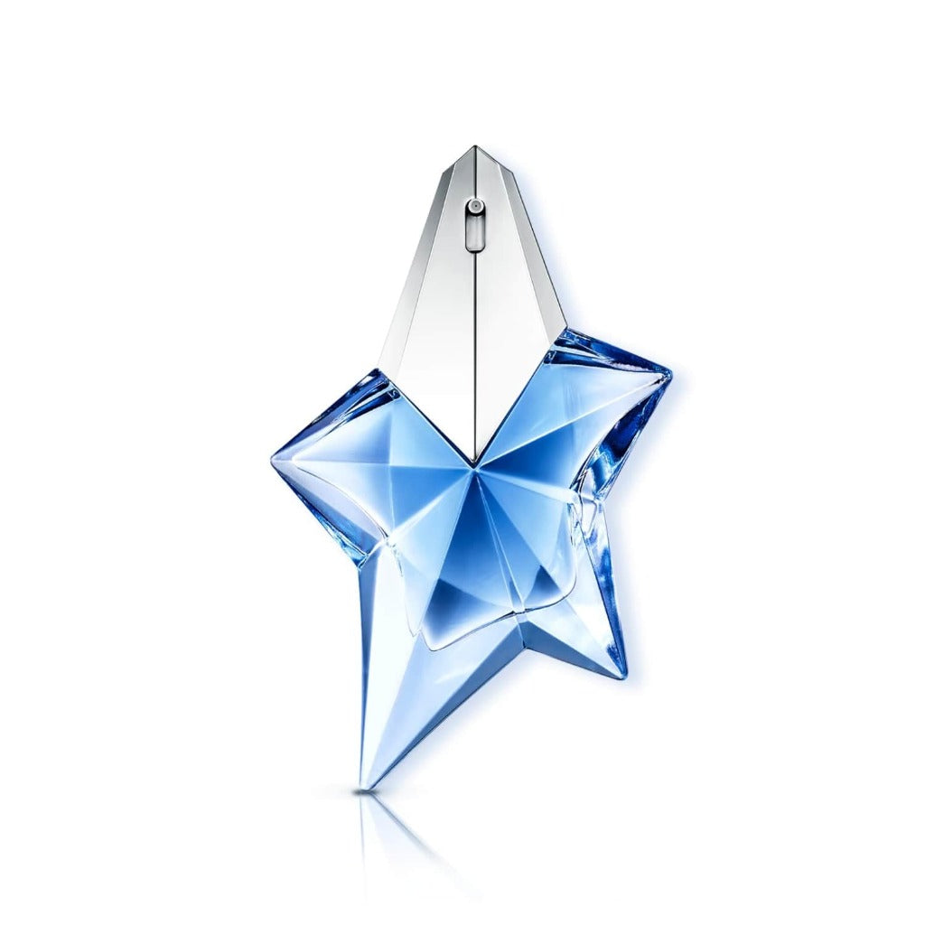 Mugler Angel Eau de Parfum 100ml Refillable Star Bottle Women's Fragrance Ambery Gourmand Perfume with Bergamot Praline and Patchouli - Damaged Box