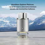 Montblanc Explorer Platinum Eau de Parfum 100ml Spray for Men Fragrance