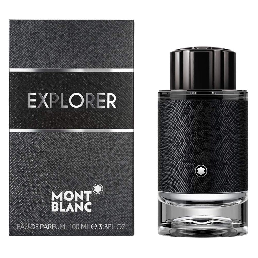 Montblanc Explorer Eau De Parfum for Men 100ml Spray - Woody Aromatic Mens Fragrance EDP - Damaged Box Packaging