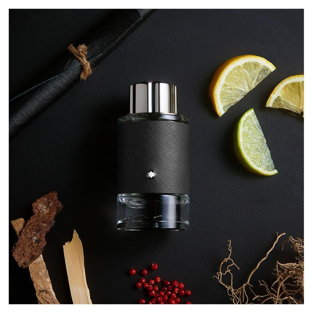Montblanc Explorer Eau De Parfum for Men 100ml Spray - Woody Aromatic Mens Fragrance EDP - Damaged Box Packaging