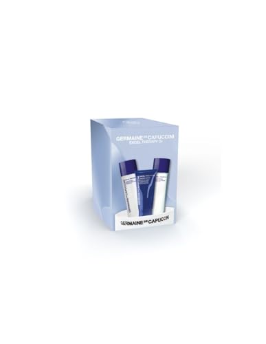 Germaine de Capuccini Excel Therapy O2 Skincare Gift Set Pack Anti-Pollution Oxygenating Face Cream and Serum Treatment Bundle