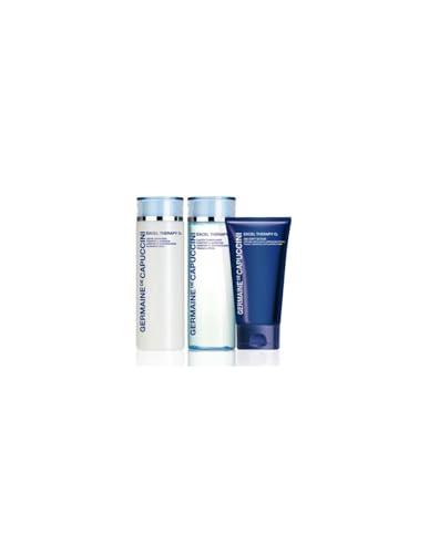 Germaine de Capuccini Excel Therapy O2 Skincare Gift Set Pack Anti-Pollution Oxygenating Face Cream and Serum Treatment Bundle