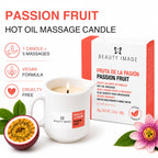 Beauty Image Passion Fruit Hot Oil Body Massage Candle