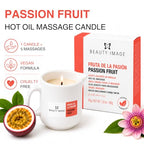 Beauty Image Passion Fruit Hot Oil Body Massage Candle