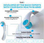 BACK Easy Applicator | Deep Tissue Massager and Application of Your Favorite Topical Gel or Cream to Hard to Reach Areas - Damaged Box