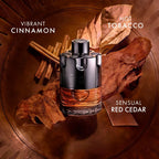 Azzaro Wanted by Night, Eau de Parfum Aftershave, Spicy Woody Fragrance with Cinnamon, Red Cedar, Tobacco, Bold Magnetic Aftershave for Men, A Bold Spicy Accord - Damaged Box