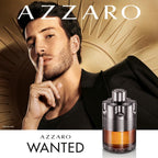 Azzaro Wanted by Night, Eau de Parfum Aftershave, Spicy Woody Fragrance with Cinnamon, Red Cedar, Tobacco, Bold Magnetic Aftershave for Men, A Bold Spicy Accord - Damaged Box