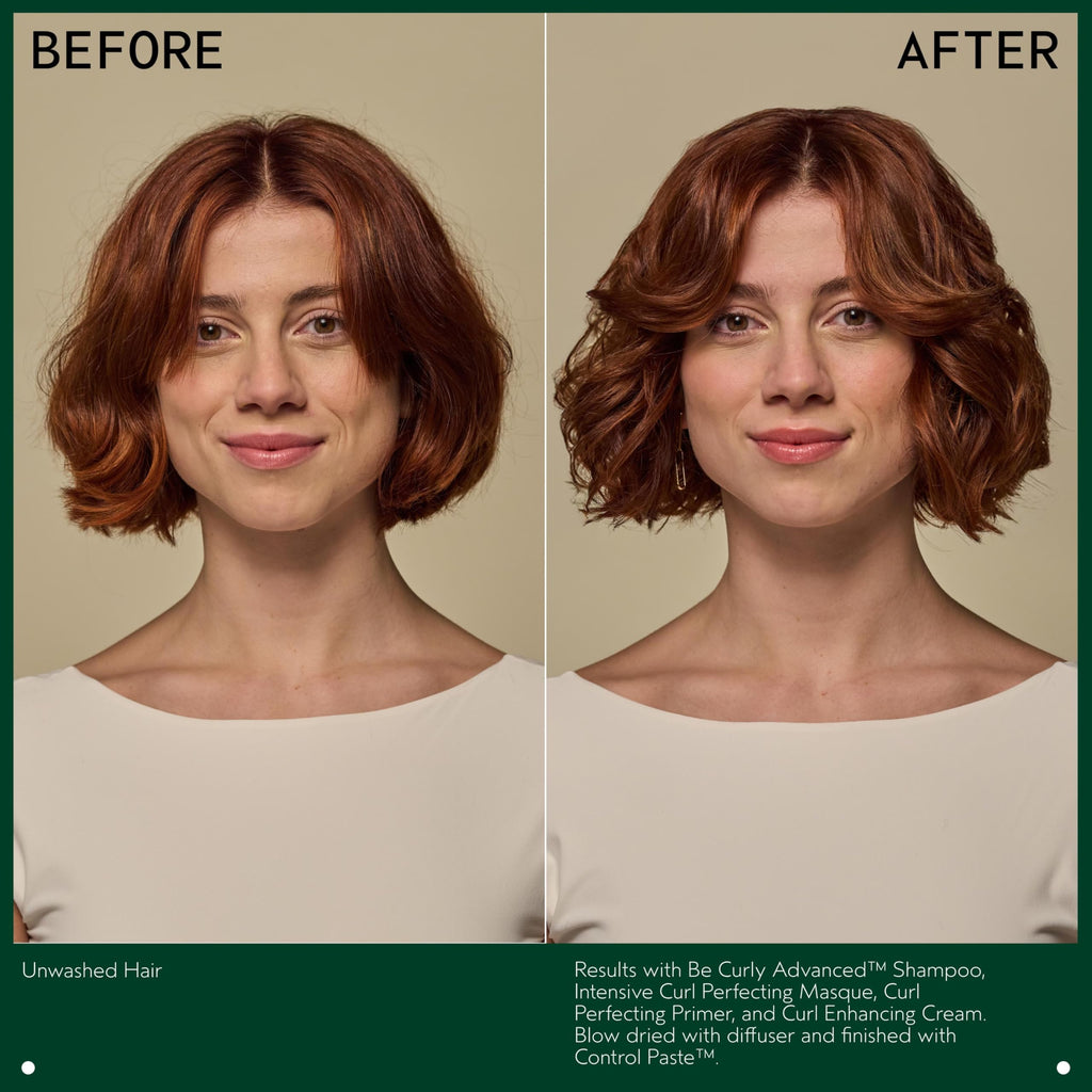 Aveda Be Curly Advanced Curl Enhancer Cream | Curl Cream Defines Curly and Wavy Hair | Reduces Frizz, Adds Shine | Silicone Free | 98% Naturally Derived*, 200ml