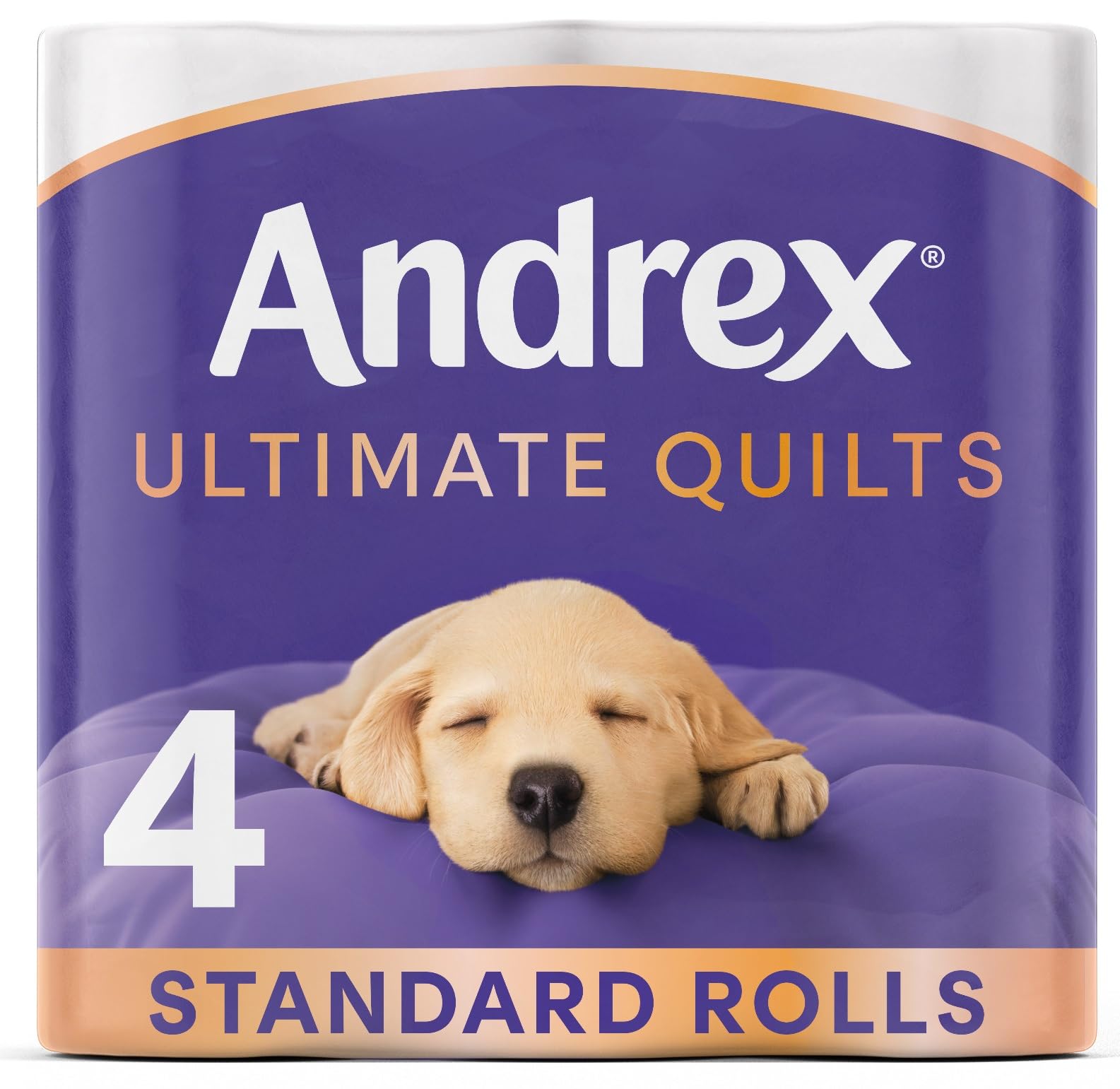 Andrex Ultimate Quilt Toilet Roll - 24 Toilet Rolls, 3-Ply, Bulk Buy, Soft, Thick Sheets, FSC Certified - Damaged Box