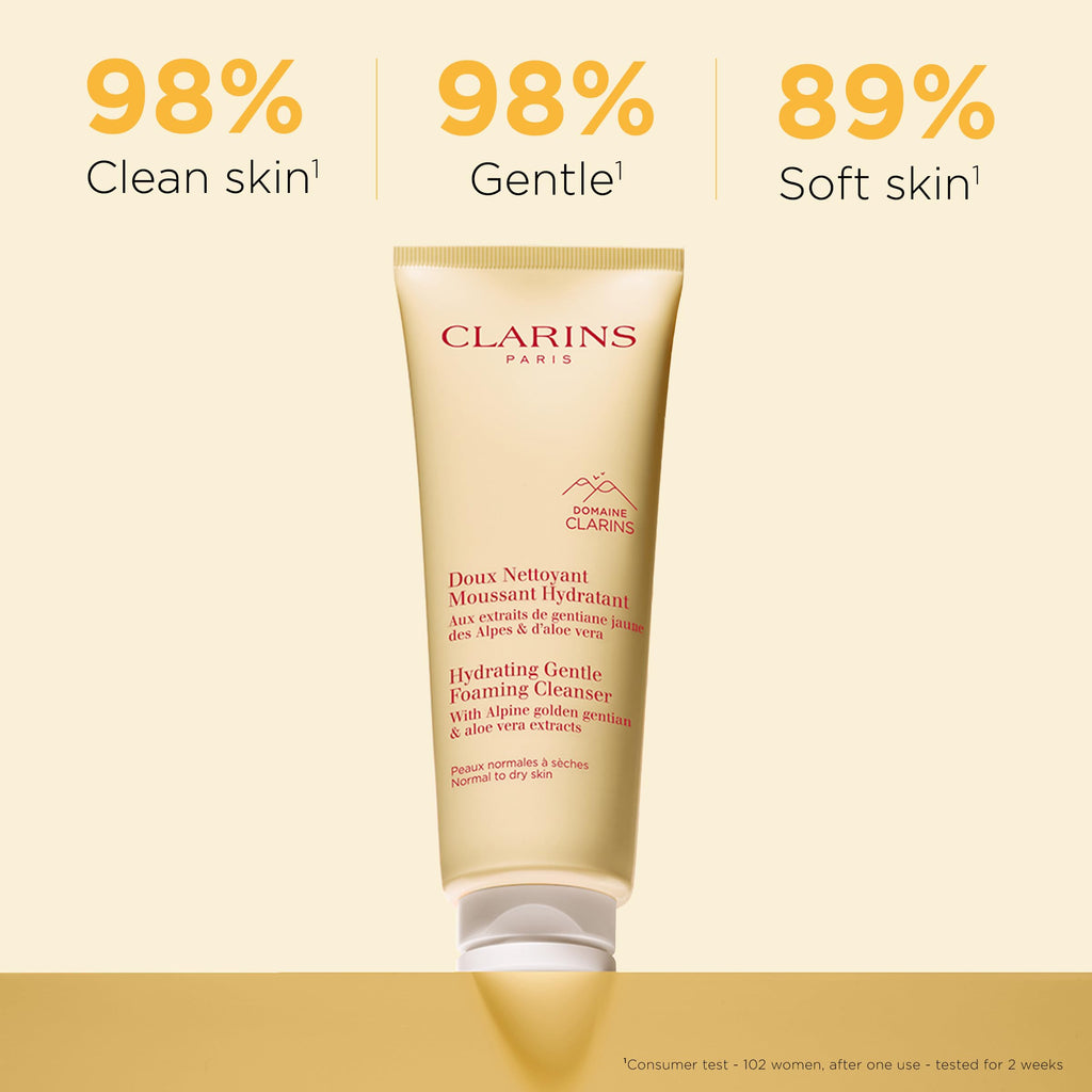 Clarins Hydrating Foaming Cleanser 125ml - Damaged Box