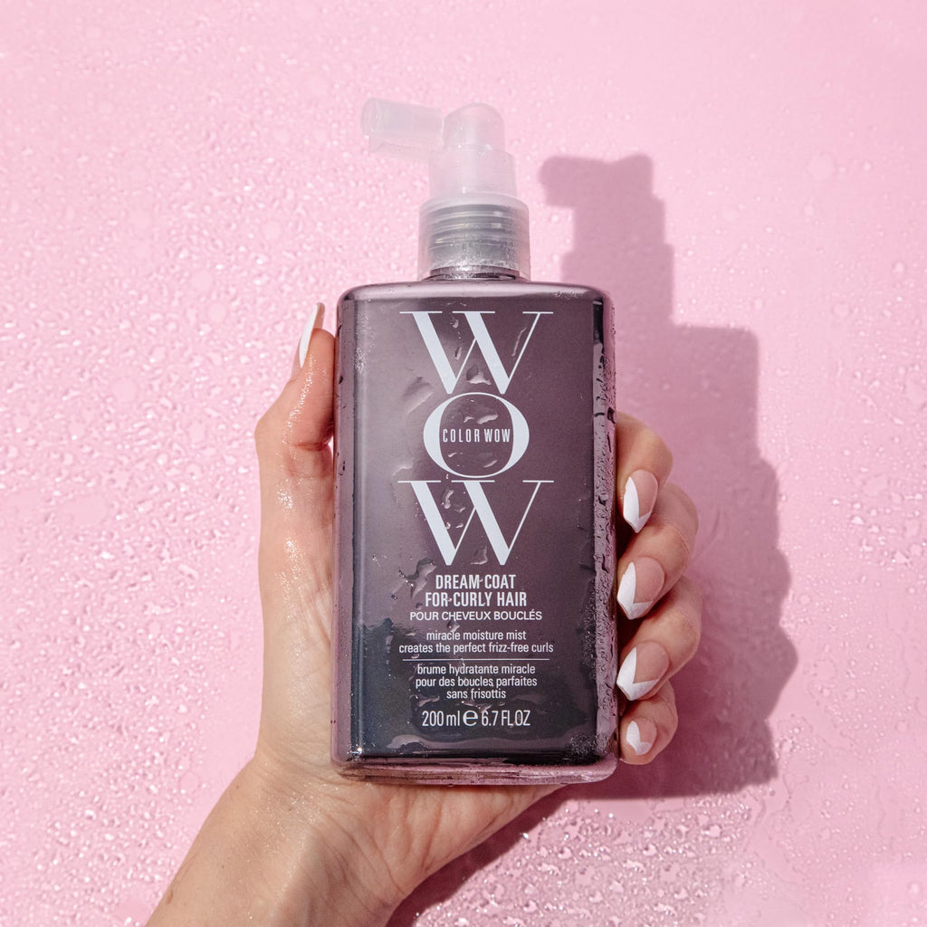 COLOR WOW Dream Coat for Curly Hair - Lightweight Anti-Frizz Spray for Bouncy, Frizz-Free Waves and Curls, 200ml