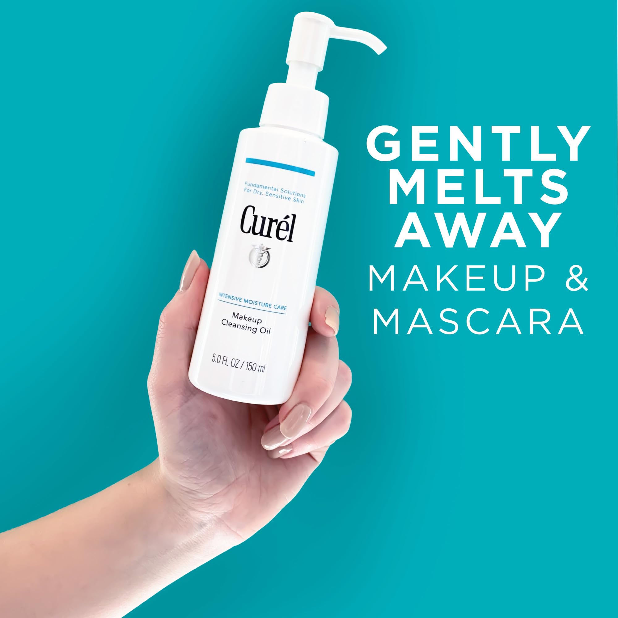 Cur'el Makeup Cleansing Oil for Dry, Sensitive Skin 150ml - Damaged Box