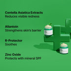 Dr.Jart+ Cicapair Redness Rescue Regimen Korean Skin Care Set with Centella Asiatica | 3 Piece Travel Size Value Gift Set - Damaged Box