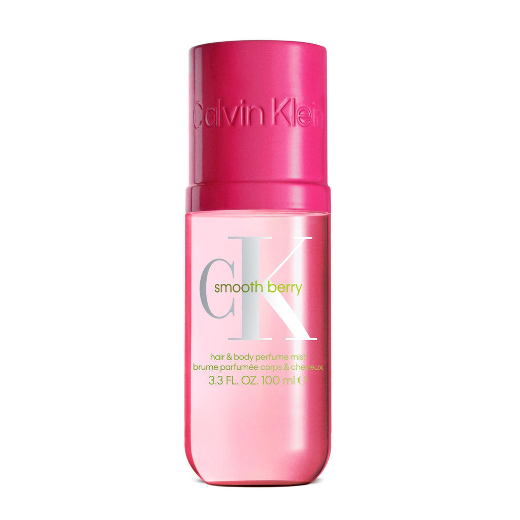 Calvin Klein Unisex Hair & Body Perfume Mist, in Scents Vanilla, Coconut, Peach, Raspberry, Blackcurrant and White Florals, 236ml