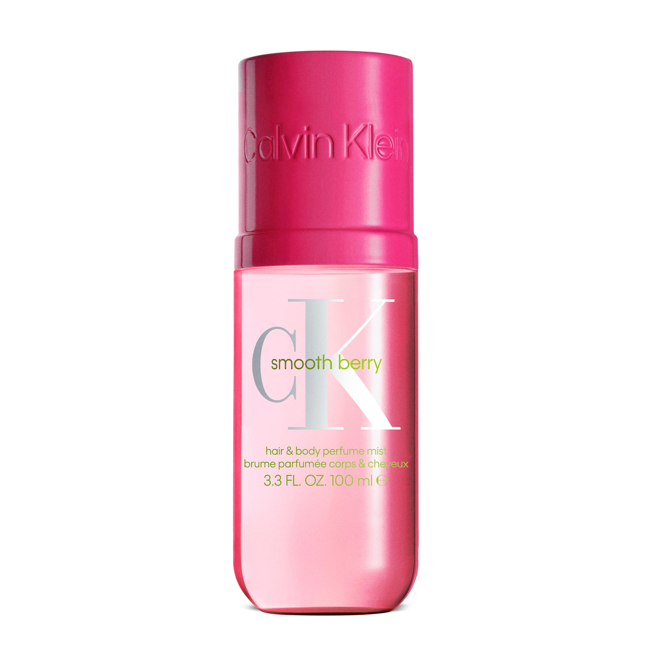 Calvin Klein Unisex Hair & Body Perfume Mist, in Scents Vanilla, Coconut, Peach, Raspberry, Blackcurrant and White Florals, 236ml