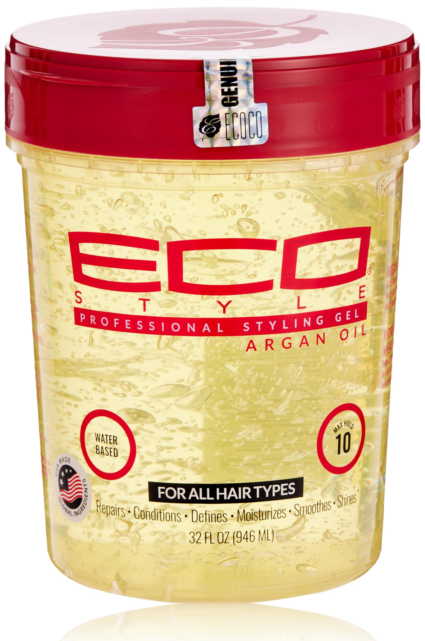 Eco Styler Moroccan Argan Oil Styling Gel 946ml - Hair Styling & Shine