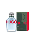 HUGO Man Eau de Toilette, Men's Perfume, Notes of Crispy Green Apple and Fir Balsam, Aromatic Fragrance, Medium Longevity, 40ml - Damaged Box
