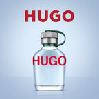 HUGO Man Eau de Toilette, Men's Perfume, Notes of Crispy Green Apple and Fir Balsam, Aromatic Fragrance, Medium Longevity, 40ml - Damaged Box
