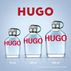 HUGO Man Eau de Toilette, Men's Perfume, Notes of Crispy Green Apple and Fir Balsam, Aromatic Fragrance, Medium Longevity, 40ml - Damaged Box