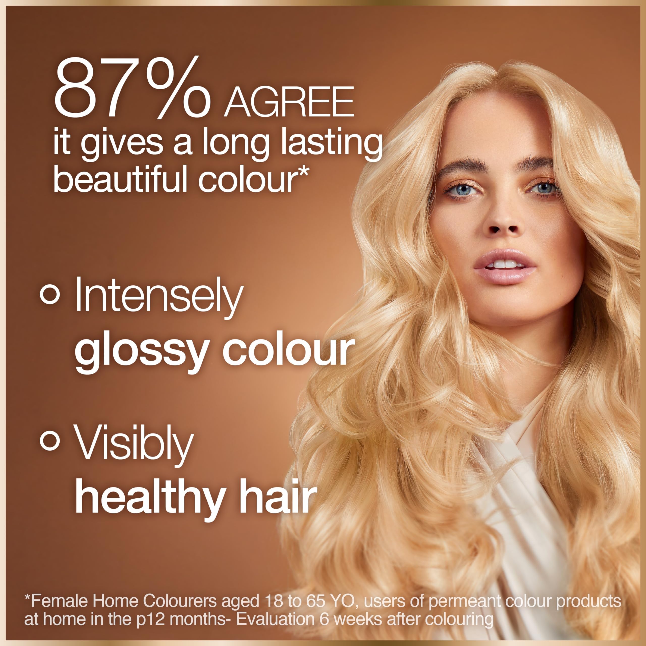 Garnier GOOD Permanent Hair Dye 6.0 Mochaccino Brown - Ammonia-Free Vegan Shea Butter for 100% Grey Coverage - Damaged Box