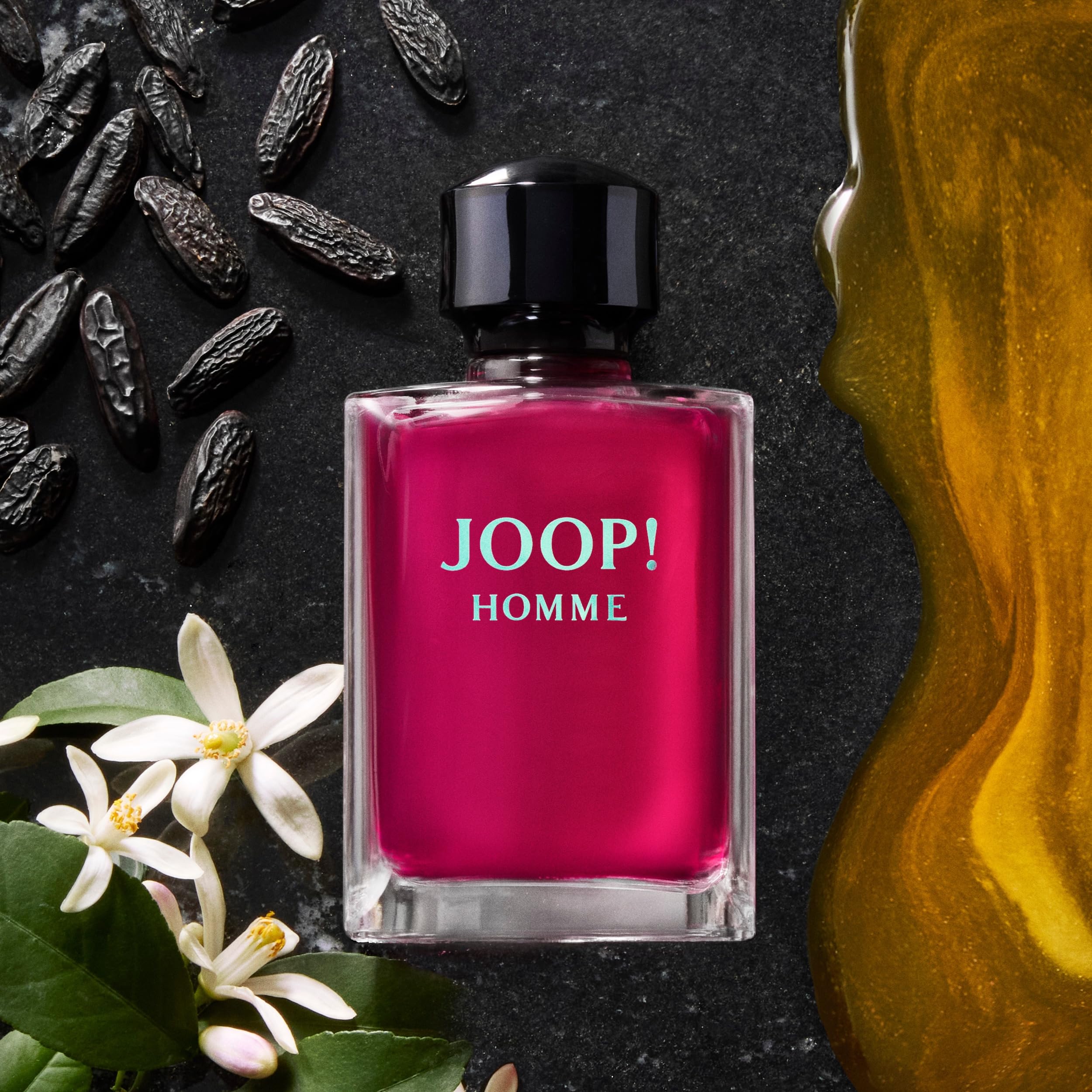 Joop! Homme Eau de Toilette for Men 125ml Spray Woody Fragrance with Orange Blossom and Tonka Bean Notes - Damaged Box