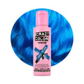Crazy Color Semi-Permanent Hair Dye - Sky Blue 100ml - Vegan Cobalt Blue Conditioning Hair Colour - Damaged Box