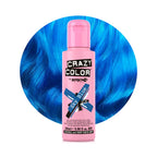 Crazy Color Semi-Permanent Hair Dye - Sky Blue 100ml - Vegan Cobalt Blue Conditioning Hair Colour - Damaged Box