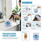 Rapid Blue Powder Bleach Hair Lightener 500g - Dust Free Professional Hair Dye Bleach - Damaged Box - BBE 09/2028