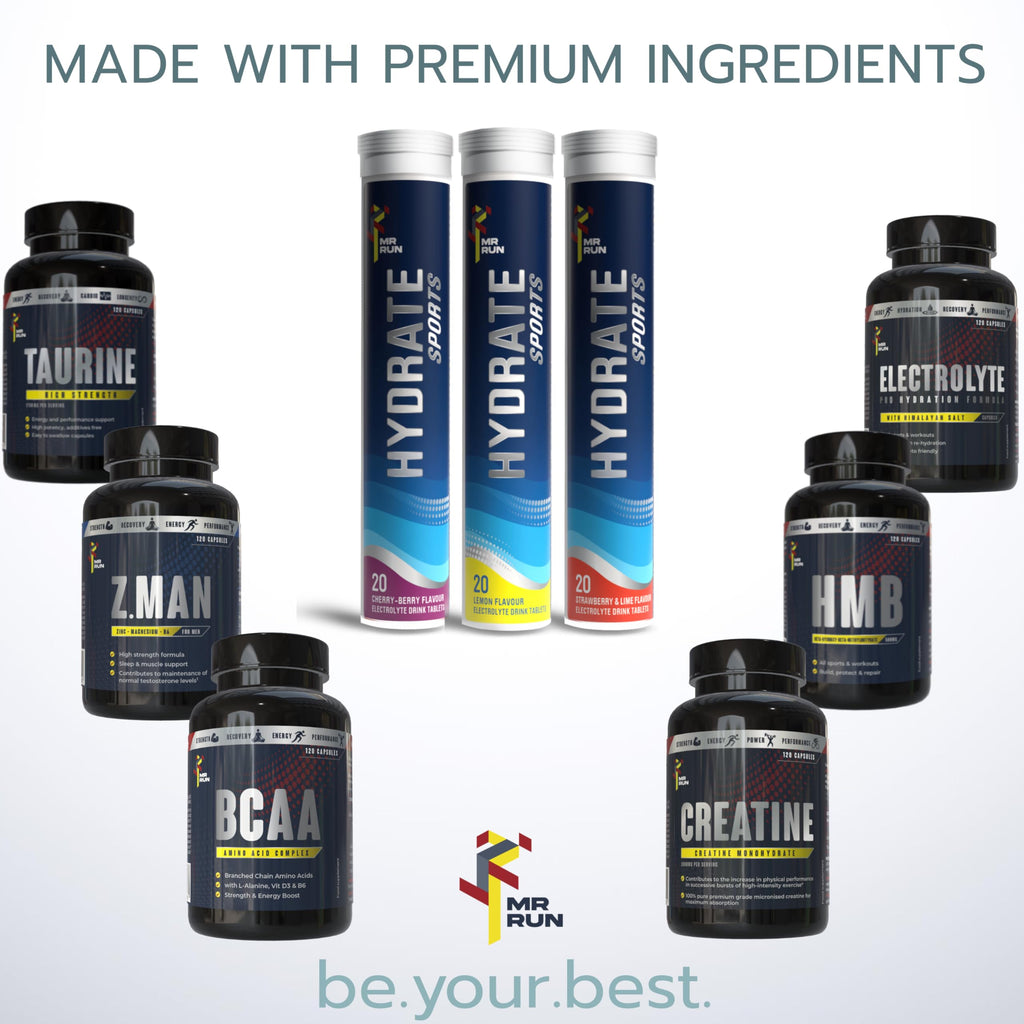 Electrolytes Tablets x 120 - Rehydration Energy Drink with Electrolyte Minerals Potassium, Magnesium, Sodium Hydration Salts and Vitamins (120 Tablets, 6 tubs) Fizzy Fruit Flavour Mix Pack - Damaged Box