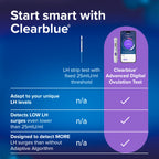 Clearblue Advanced 10 Digital Ovulation Tests, Typically IDENTIFIES at Least 2X More Fertile Days Vs LH only Ovulation Test Strips, Double Your Chances of Getting Pregnant - BBE 06/2028