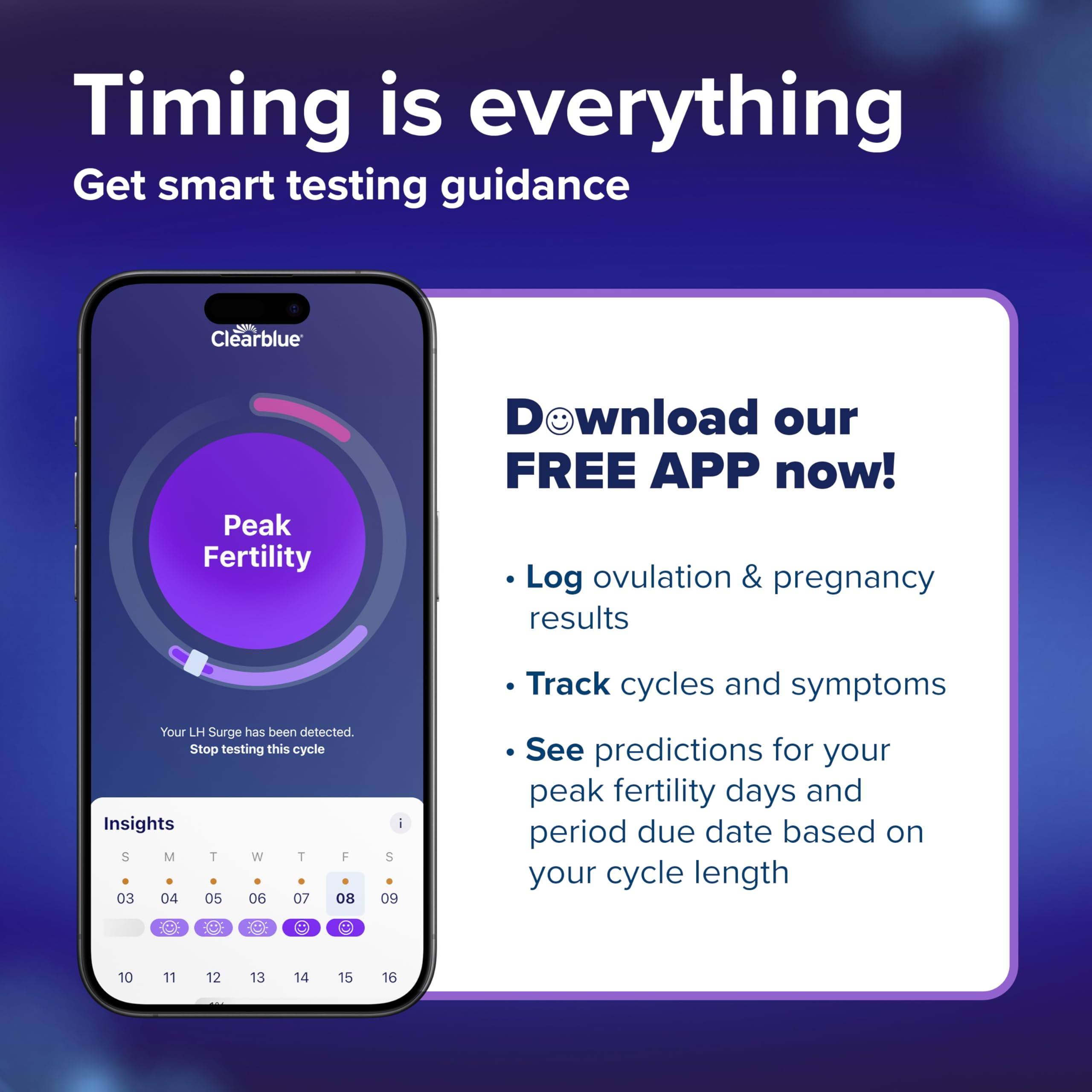 Clearblue Advanced 10 Digital Ovulation Tests, Typically IDENTIFIES at Least 2X More Fertile Days Vs LH only Ovulation Test Strips, Double Your Chances of Getting Pregnant - BBE 06/2028